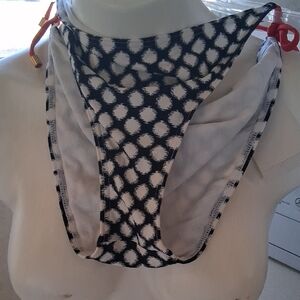 Black and White Polka Dot Bikini Bottom 2 Bikini